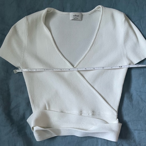 Knit cropped tee - Picture 4 of 7